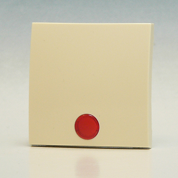 Berker S1 drukknop met lichtvenster creme (16218982) afbeelding 2