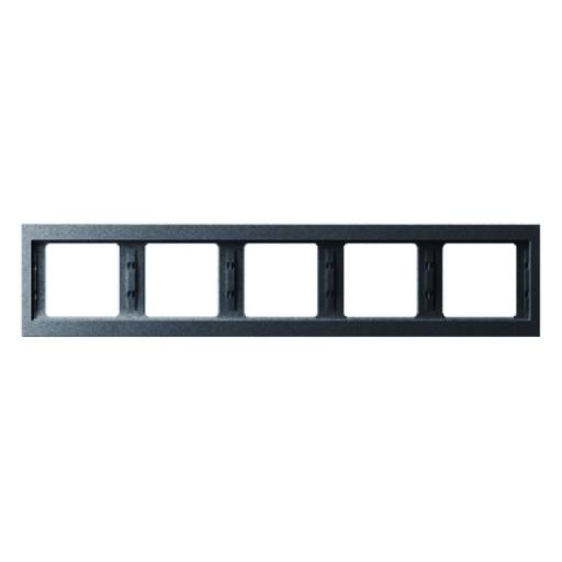 BERKER 13937006 AFD RAAM 5-V HOR K1 ANTR afbeelding 2