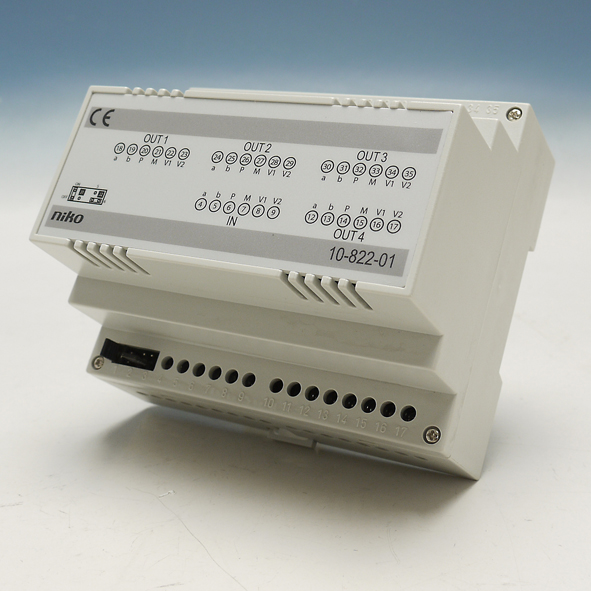 Videosplitter/versterker DIN 4v 10-822-01
