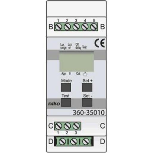 Daglichtmodule DIN dig. excl. sensor 360-35010