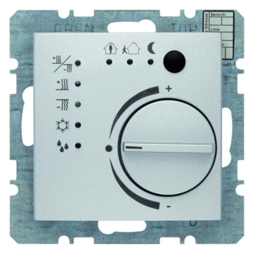 BERKER 75441183 KAMERTHERM+IMPULSINTERF ALU MA afbeelding 2