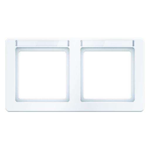 BERKER 10226019 AFD RAAM 2V+TVEN PWFLU Q1 afbeelding 2