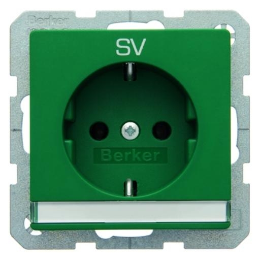 BERKER 47506013 WCD RA INB 1V+TVEN+OP GNFLU Q1 afbeelding 2