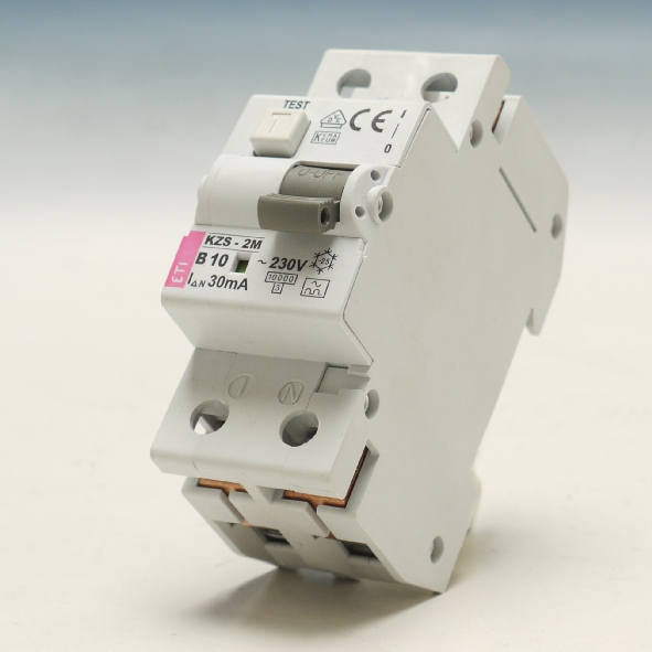 ETI KZS-2M B10 AARDL AUTM B10A30MA 2P afbeelding 2