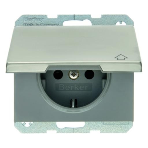 BERKER 47517204 WCD RA INB 1V KV KD RVS EDS afbeelding 2