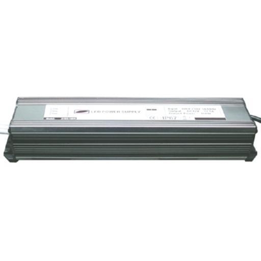 Leddriver IP-67 voor constante spanning 12V. Pmax = 150W.