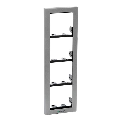 COMELIT 3311/4S FRAME+ALU AFDR 4MOD IKALL afbeelding 2