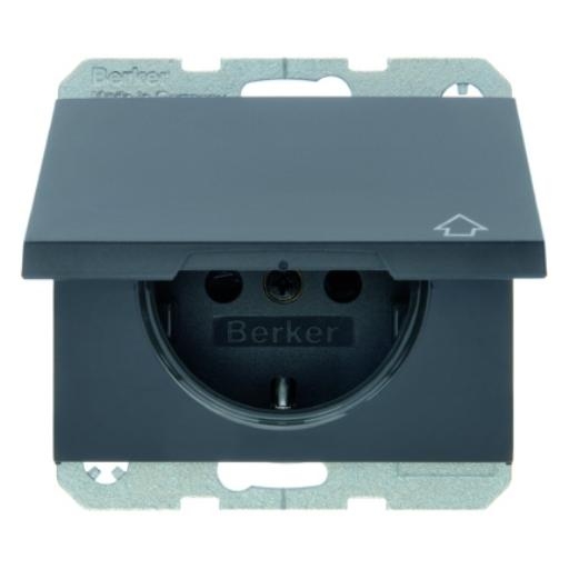 BERKER 47517206 WCD RA INB 1V KV KD ANTR MAT afbeelding 2