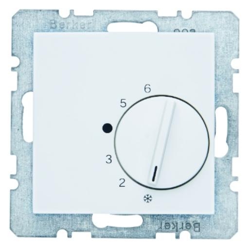 BERKER 20268989 KAMERTHERMOSTAAT 1XW S1 PW GL afbeelding 2
