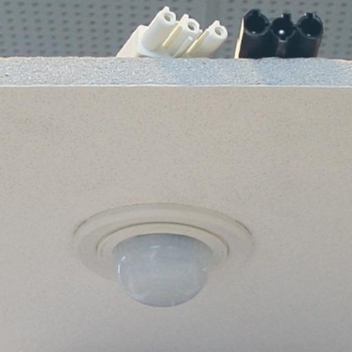 PIR Aanwezigheiddetector plafond inbouw 2300W 360° ø=10M (870944)
