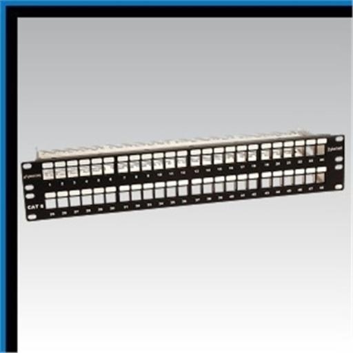 GRAYLE ZN500PP334855 PATCHPAN LEEG 48V 2HE CAT6 afbeelding 2