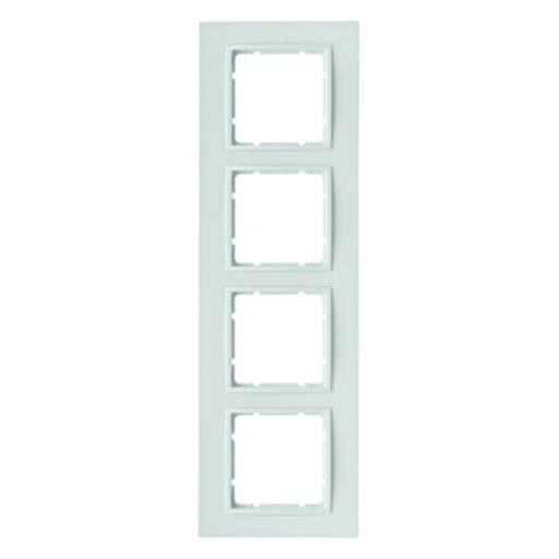 BERKER 10146919 AFDEKRAAM 4V B7 KUNSTST PW afbeelding 2