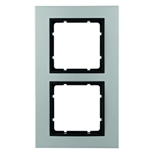 BERKER 10126904 AFDEKRAAM 2V B7 ALU ANTR afbeelding 2