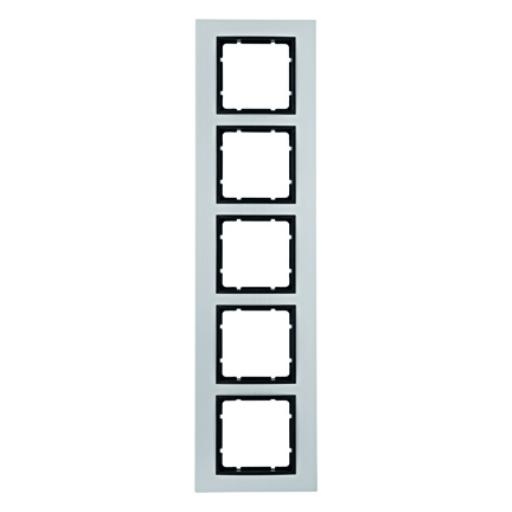 BERKER 10156904 AFDEKRAAM 5V B7 ALU ANTR afbeelding 2