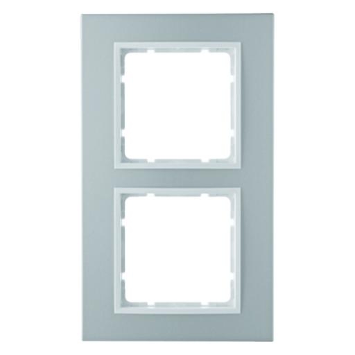 BERKER 10126914 AFDEKRAAM 2V B7 ALU PW afbeelding 2