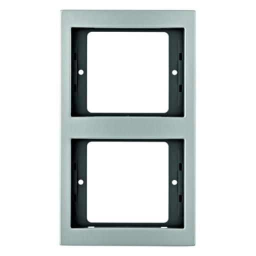 BERKER 13237003 AFDEKRAAM 2V VERT K5 ALU afbeelding 2