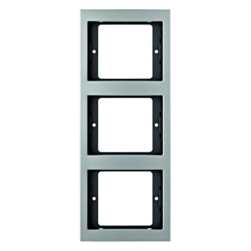 BERKER 13337003 AFDEKRAAM 3V VERT K5 ALU afbeelding 2