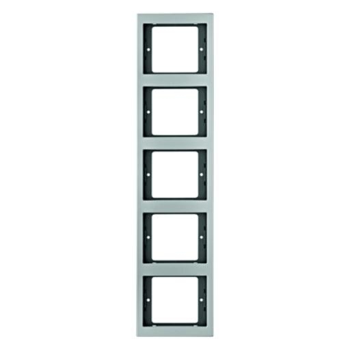BERKER 13537003 AFDEKRAAM 5V VERT K5 ALU afbeelding 2