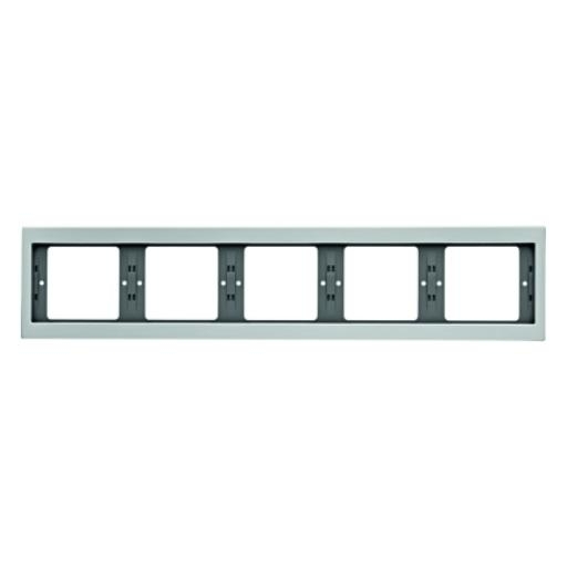 BERKER 13937003 AFDEKRAAM 5V HOR K5 ALU afbeelding 2