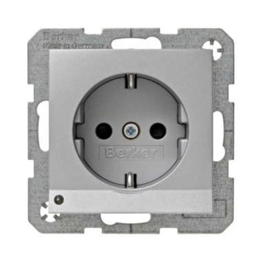 BERKER 41091404 WCD RA INB 1V+CTRL B. ALU afbeelding 2
