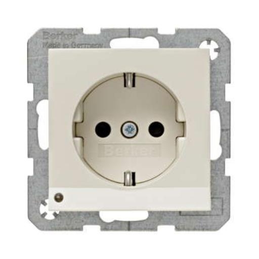 BERKER 41098982 WCD RA INB 1V+CTRL S1 WT GLANS afbeelding 2