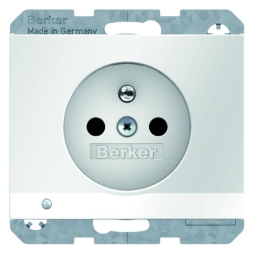 BERKER 6765107009 WCD PA INB 1V+CTRL K1 PW GLANS afbeelding 2