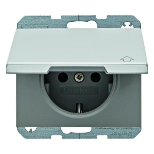 BERKER 47517203 WCD RA INB 1V KV KD K5 ALU afbeelding 2
