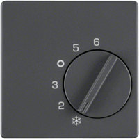 BERKER 16706086 CPL +KNOP KAMERTHERM K5 ALU afbeelding 2