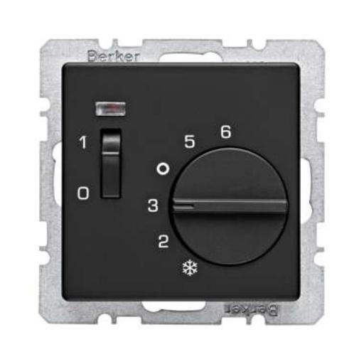 BERKER 20306086 KAMERTHERM 1V +SCHAK+LED Q. AN afbeelding 2