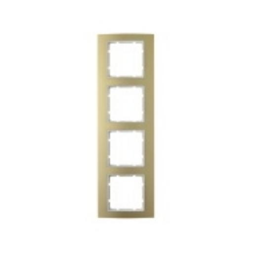 BERKER 10143046 AFDEKRAAM 4V B3 AL GOUD/POLA afbeelding 2