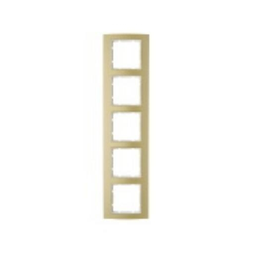 BERKER 10153046 AFDEKRAAM 5V B3 AL GOUD/POLA afbeelding 2