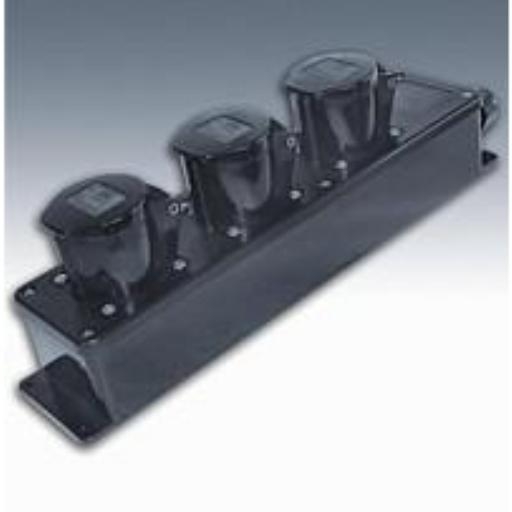 KERAF 19315 VERDEELBLOK 3X16 5P 380V RUBB afbeelding 2