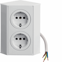 BERKER 194802 TWIN-BOX+2XWCD RA OPB PWT afbeelding 2
