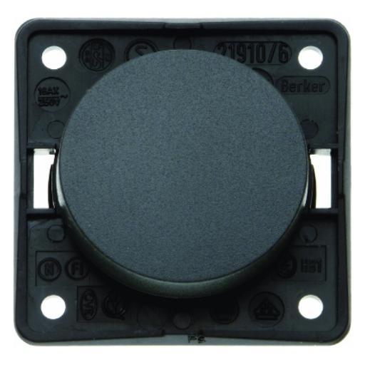 BERKER 0936522505 SCHAK INB 2P INTEGRO FL/PU ANT afbeelding 2