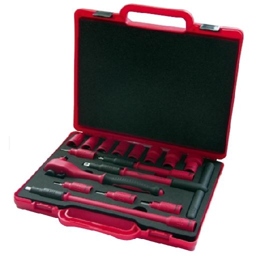 HAUPA 220402 RATELKOFFER 3/8 ECO 16DELIG afbeelding 2