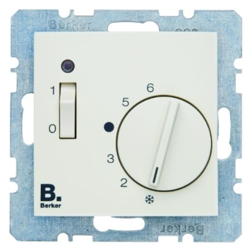 BERKER 20308982 KAMERTHERMOSTAAT 1V S1 WT GL afbeelding 2