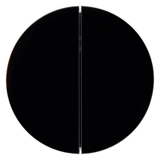 Berker Drukknop 2-voudig r1/r3 zwart 85146131 afbeelding 2