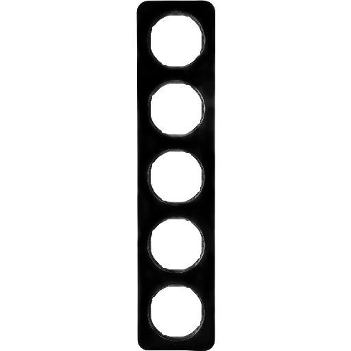 BERKER 10152145 AFDEKRAAM 5V R1 ZW afbeelding 2