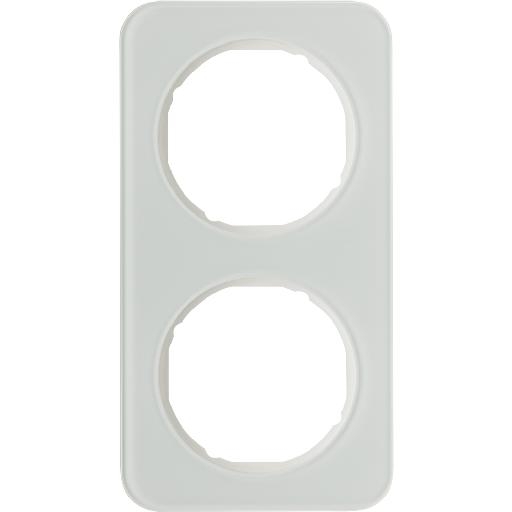 BERKER 10122109 AFDEKRAAM 2V R1 GLASPWT afbeelding 2