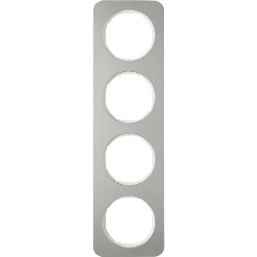 BERKER 10142114 AFDEKRAAM 4V R1 EDS/WT afbeelding 2
