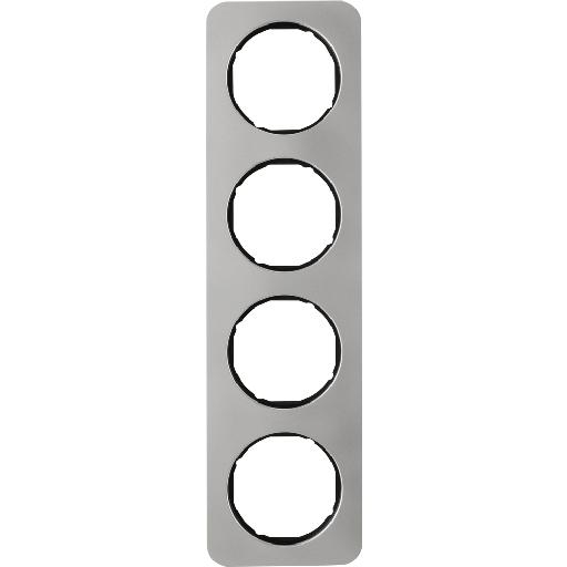 BERKER 10142104 AFDEKRAAM 4V R1 EDS/ZW afbeelding 2