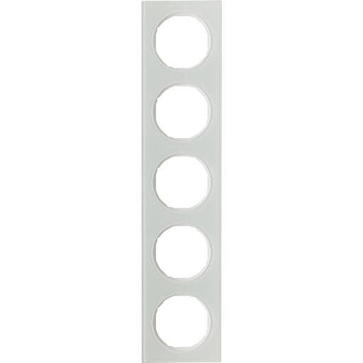 BERKER 10152209 AFDEKRAAM 5V R3 GLASPWT afbeelding 2