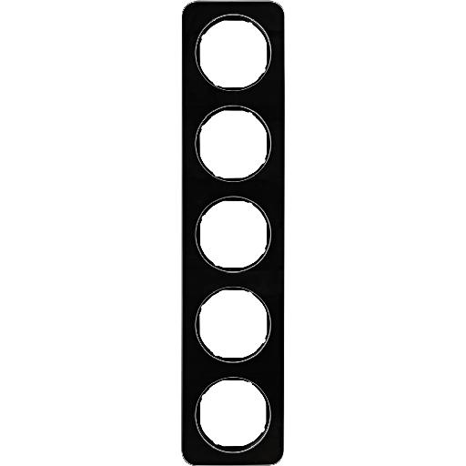 BERKER 10152116 AFDEKRAAM 5V R1 GLASZW afbeelding 2