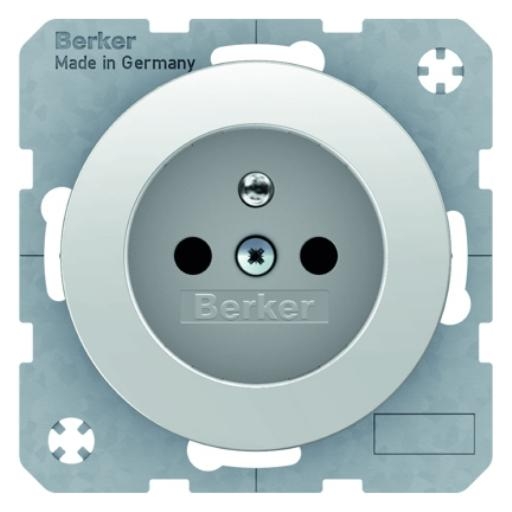 Berker  wandcontactdoos penaarde  R1-R3 wit 6167332089 afbeelding 2