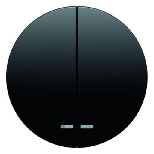 Berker wip serieschakelaar met lens  R1-R3 zwart 16272045 afbeelding 2