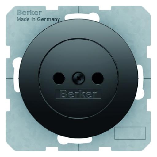 Berker wandcontactdoos zonder RA R1-R3 zwart 6167032045 afbeelding 2