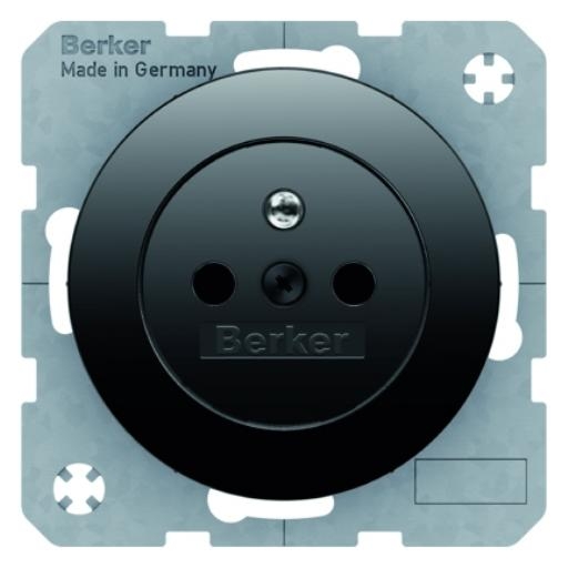 Berker wandcontactdoos penaarde R1-R3 zwart 6768762045 afbeelding 2