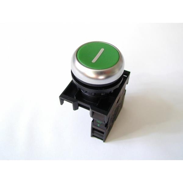 EATON M22-D-R-X0/K01 KNOP DRUK VLAK PULS RO 1V afbeelding 2