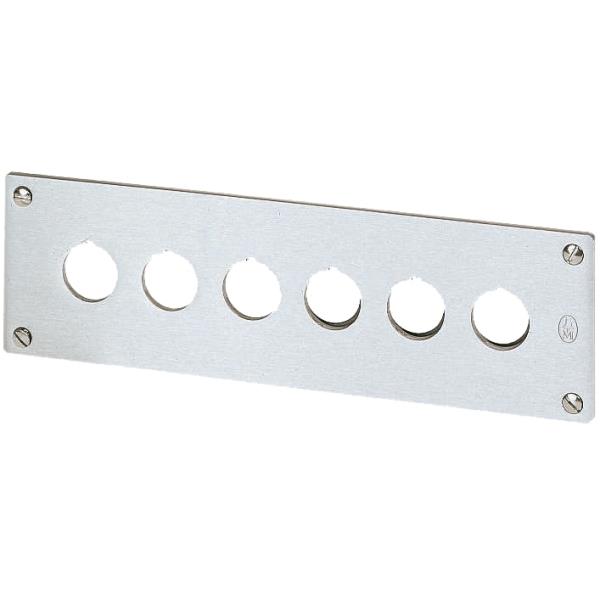 EATON M22-E6 INBOUWPLAAT 6V GS RAL7035 afbeelding 2