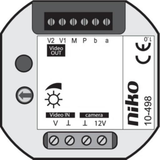 Videozender inb. bus/COAX ext. camera 10-498 afbeelding 2